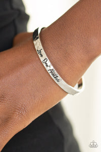 Bracelet Cuff,Inspirational,Silver,Love One Another Silver ✧ Bracelet