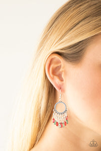 Earrings Fish Hook,Holiday,Multi-Colored,Paradise Palace Multi ✧ Earrings
