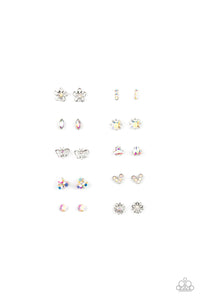 Iridescent,Multi-Colored,SS Earring,Iridescent Starlet Shimmer Earrings
