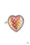 Heart Mermaid Starlet Shimmer Ring SS Ring