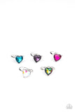 Glittery Heart Starlet Shimmer Ring SS Ring