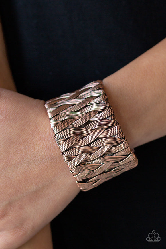 Take It or WEAVE It Copper ✧ Bracelet Bracelet