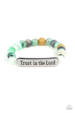 Trust Always Green ✧ Bracelet Inspirational