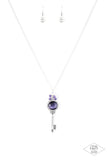 Unlock Every Door Purple ✨ Necklace Long