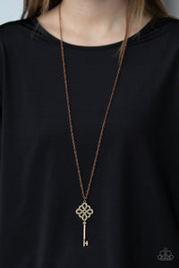 Copper,Necklace Long,Unlocked Copper ✨ Necklace
