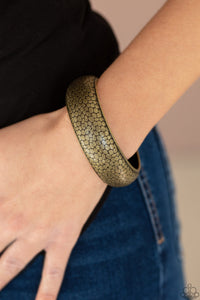 Bracelet Bangle,Brass,Urban Wildlife Brass ✧ Bracelet