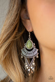 Vintage Vagabond Green ✧ Earrings Earrings