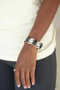 Black,Urban Bracelet,White,WEAVE High and Dry Black ✨ Urban Bracelet