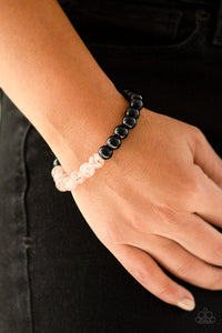 Bracelet Stretchy,Pink,Cool and Content Pink  ✧ Bracelet