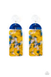 HAUTE On Their Heels Yellow ✧ Acrylic Post Earrings Post Earrings