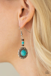Blue,Earrings Fish Hook,Desert Bliss Blue ✧ Earrings