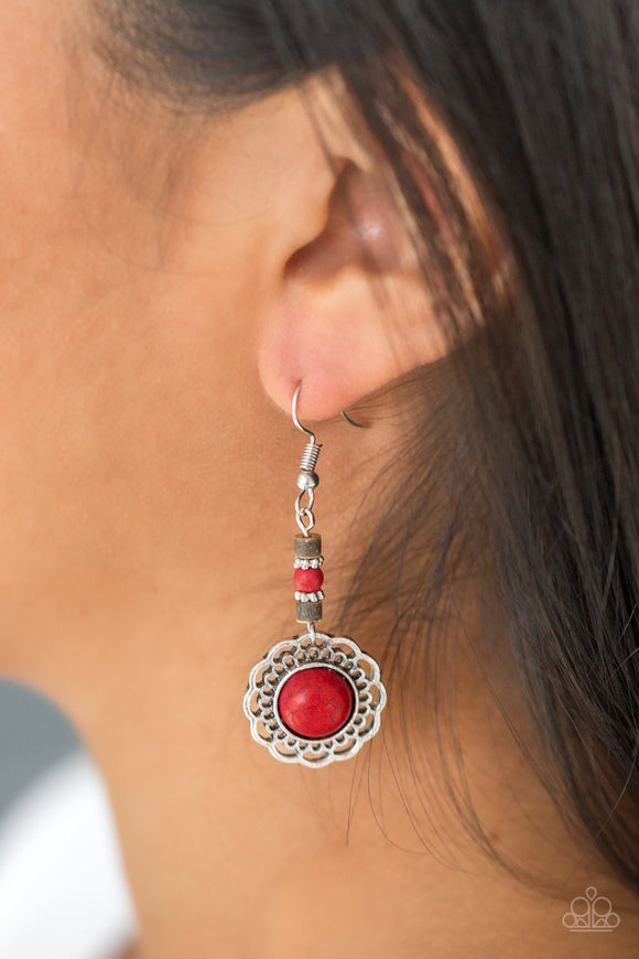 Desert Bliss Red ✧ Earrings Earrings
