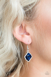 Blue,Earrings Fish Hook,Glow it Up Blue ✧ Earrings
