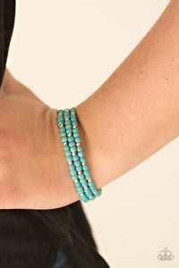 Blue,Bracelet Coil,Stone Paradise Blue ✧ Bracelet