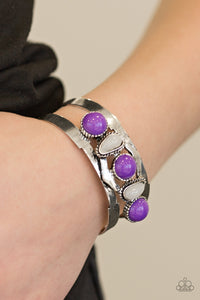 Bracelet Cuff,Purple,Keep On TRIBE-ing Purple  ✧ Bracelet