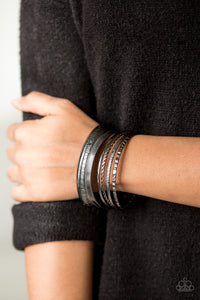 Black,Bracelet Bangle,Standout Shimmer Black ✧ Bracelet