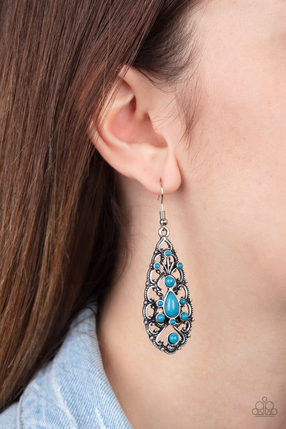 Fantastically Fanciful Blue ✧ Earrings Earrings