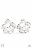 Rosebud Social White ✧ Clip-On Earrings Clip-On Earrings