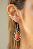 Canyon Scene Orange ✧ Earrings Earrings