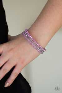 Bracelet Coil,Purple,Luminous Luster Purple ✧ Bracelet