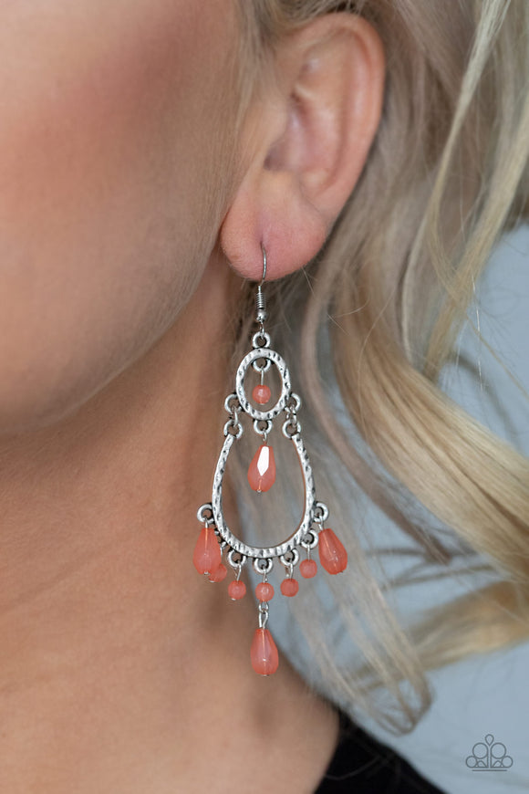 Summer Sorbet Orange ✧ Earrings Earrings