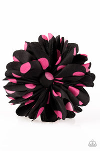 Black,Blossom Clip,Pink,Tea Party Posh Pink ✧ Blossom Hair Clip