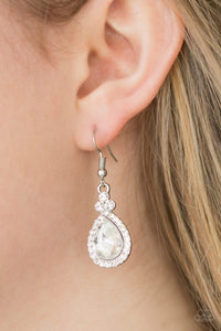 Earrings Fish Hook,White,Self-Made Millionaire White ✧ Earrings