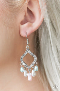 Earrings Fish Hook,Multi-Colored,Divinely Diamond Multi ✧ Earrings