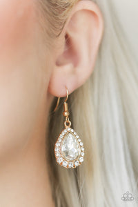 Earrings Fish Hook,Gold,Self-Made Millionaire Gold ✧ Earrings