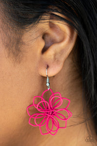 Earrings Fish Hook,Pink,Springtime Serenity Pink ✧ Earrings