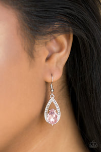 Earrings Fish Hook,Light Pink,Pink,Gatsby Grandeur Light Pink ✧ Earrings