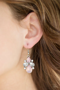 Earrings Fish Hook,Light Pink,Pink,Wonderland Waltz Light Pink ✧ Earrings