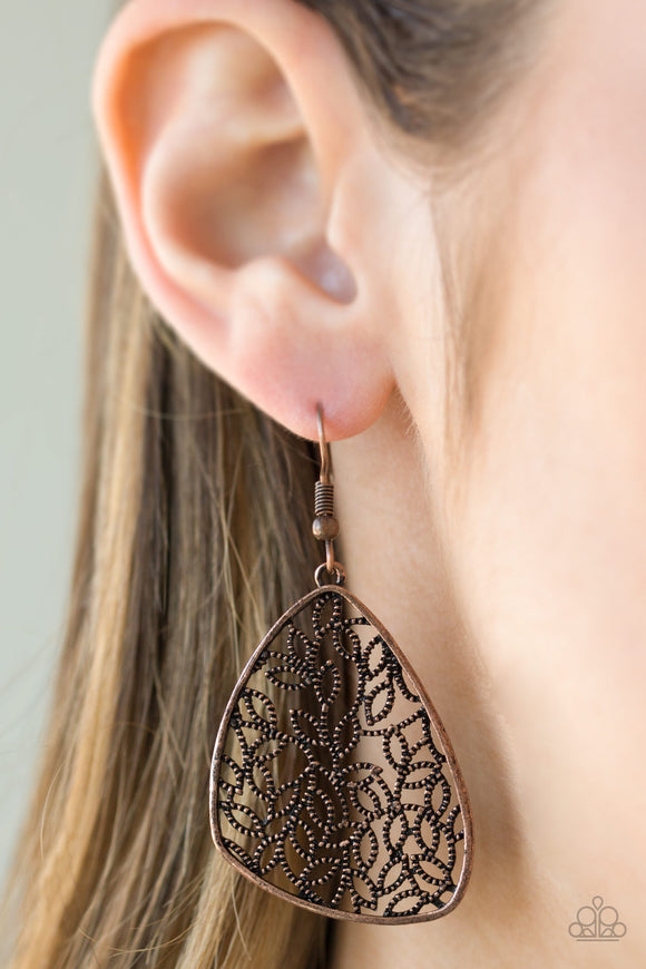 Time To LEAF Copper ✧ Earrings Earrings