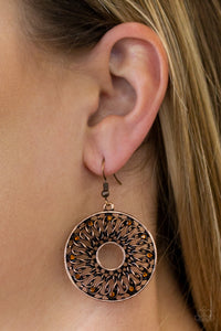 Copper,Earrings Fish Hook,Malibu Musical Copper ✧ Earrings