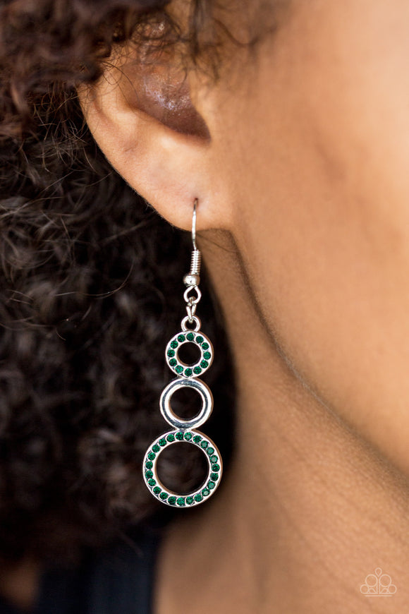 Bubble Bustle Green ✧ Earrings Earrings