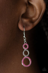 Earrings Fish Hook,Pink,Bubble Bustle Pink ✧ Earrings