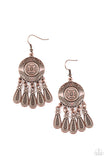 Whimsical Wind Chimes Copper ✧ Earrings Earrings