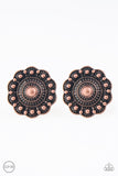 Foxy Flower Gardens Copper ✧ Clip-On Earrings Clip-On Earrings