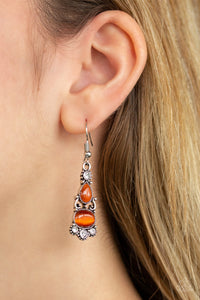 Earrings Fish Hook,Orange,Push Your LUXE Orange ✧ Earrings