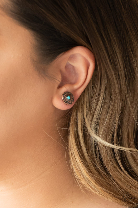 Santa Fe Fiesta Copper ✧ Post Earrings Post Earrings