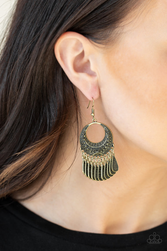 Mesa Majesty Brass ✧ Earrings Earrings
