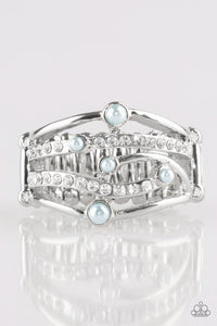 Blue,Ring Wide Back,Magnificently Mermaid Blue ✧ Ring