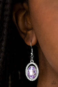 Earrings Fish Hook,Purple,Imperial SHINE-ness Purple ✧ Earrings
