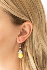 Earrings Fish Hook,Yellow,Spring Dew Yellow ✧ Earrings