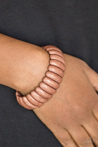 Bracelet Stretchy,Brown,Peacefully Primal Brown ✧ Bracelet