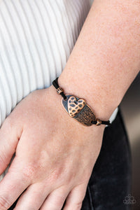 Bracelet Clasp,Copper,Faith,Suede,A Full Heart Copper ✧ Bracelet