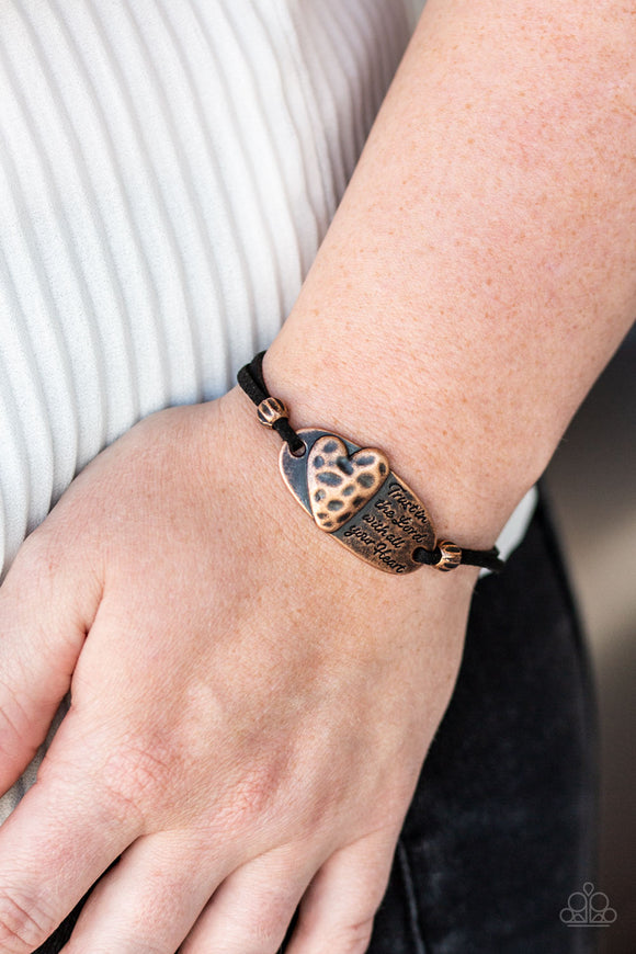 A Full Heart Copper ✧ Bracelet Inspirational
