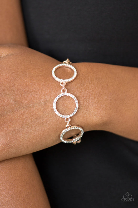 Dress The Part Rose Gold Bracelet Bracelet Dress The Part Rose Gold Bracelet Bracelet