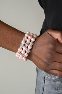 Bracelet Stretchy,Light Pink,Pink,Undeniably Dapper Pink ✧ Bracelet