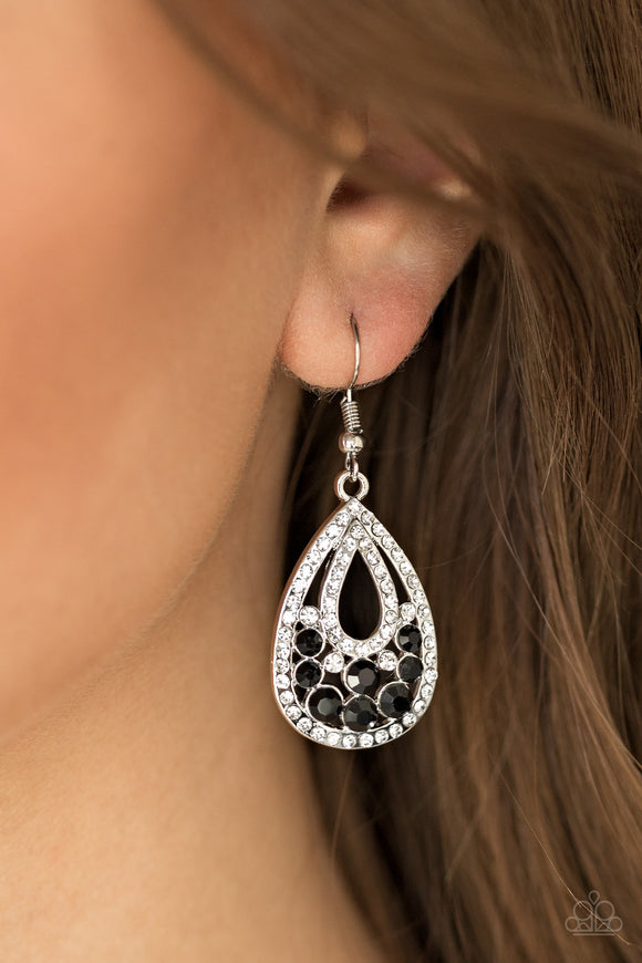 Sparkling Stardom Black ✧ Earrings Earrings